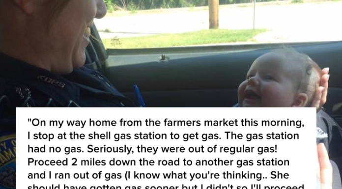 This Woman Ran Out Of Gas On The Way Home, But Never Thought It Would Lead To This.