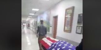 Nursing home's farewell salute to veteran will bring you to tears