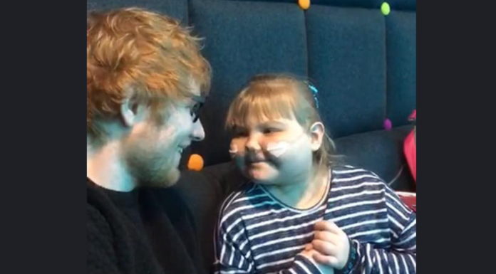 Mother credits Ed Sheeran for keeping her sick daughter alive