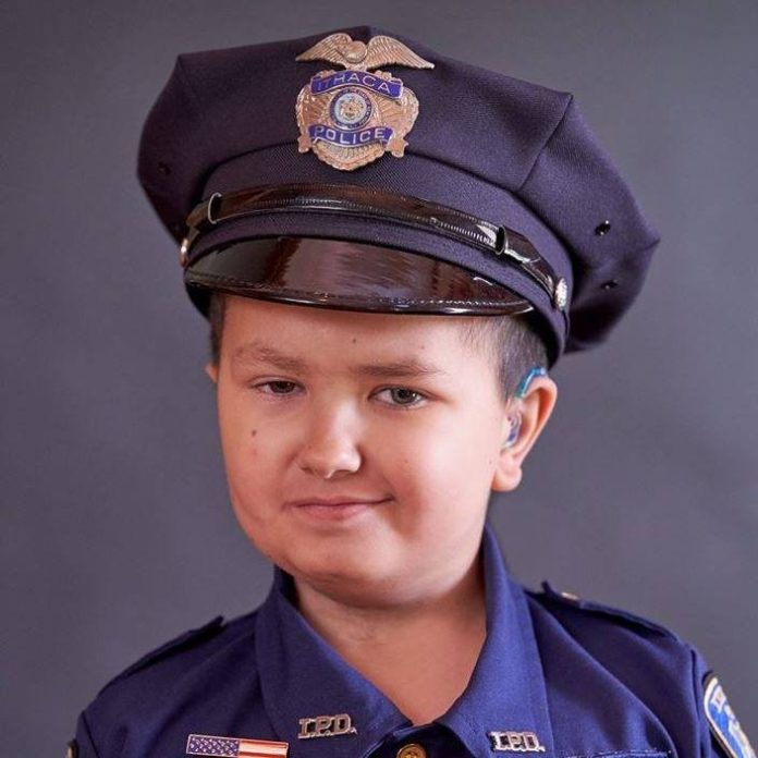 Police Escort 10-Year-Old Honorary Police Officer To His Final Resting Place