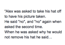 DMV Asks Veteran To Remove His Hat, He Refused